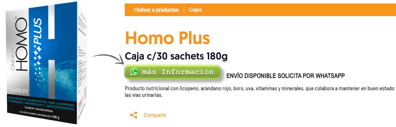 Homo plus omnilife