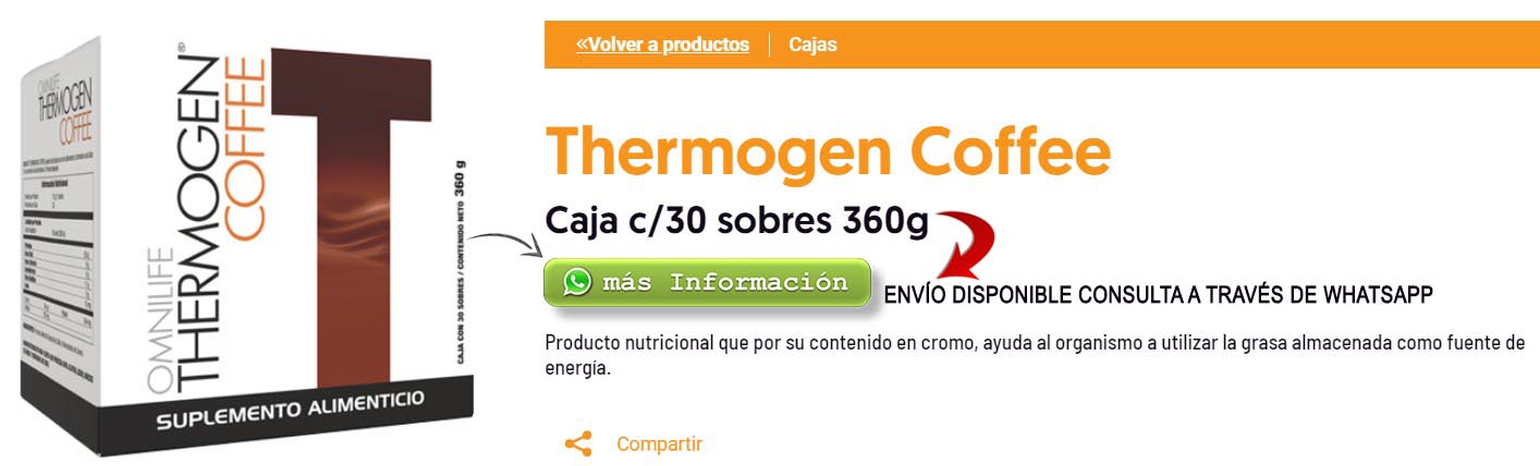 Thermogen Coffe Omnilife