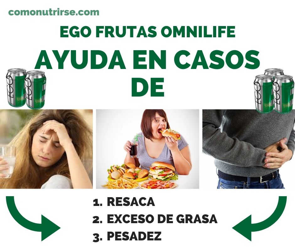 Ayuda en casos de resaca, exceso de grasa, pesadez