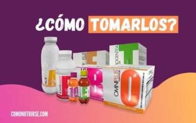 Como tomar los productos omnilife